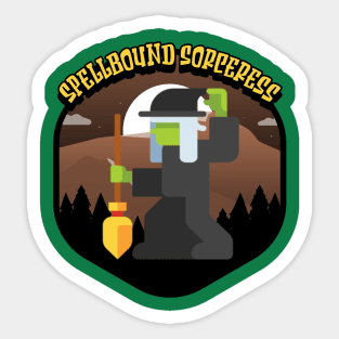 Spellbound Sorceress Sticker